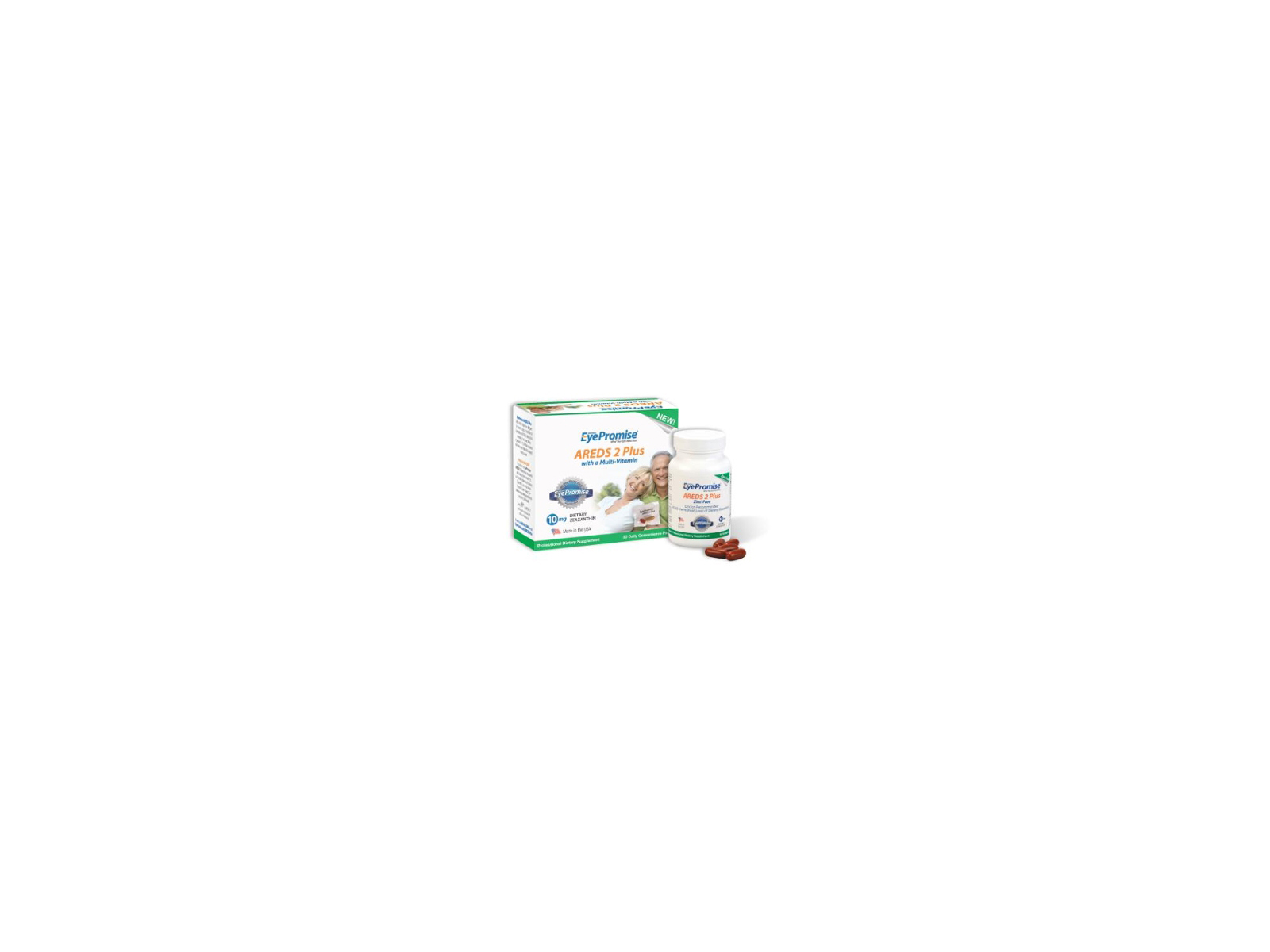 Upnourish AREDS 2 Plus Eye Health Softgels - 120 Count, Lutein & Zeaxanthin, Exp 09/2027